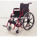 Multifunções Aço Cadeira de rodas BME 4619 Dobrável